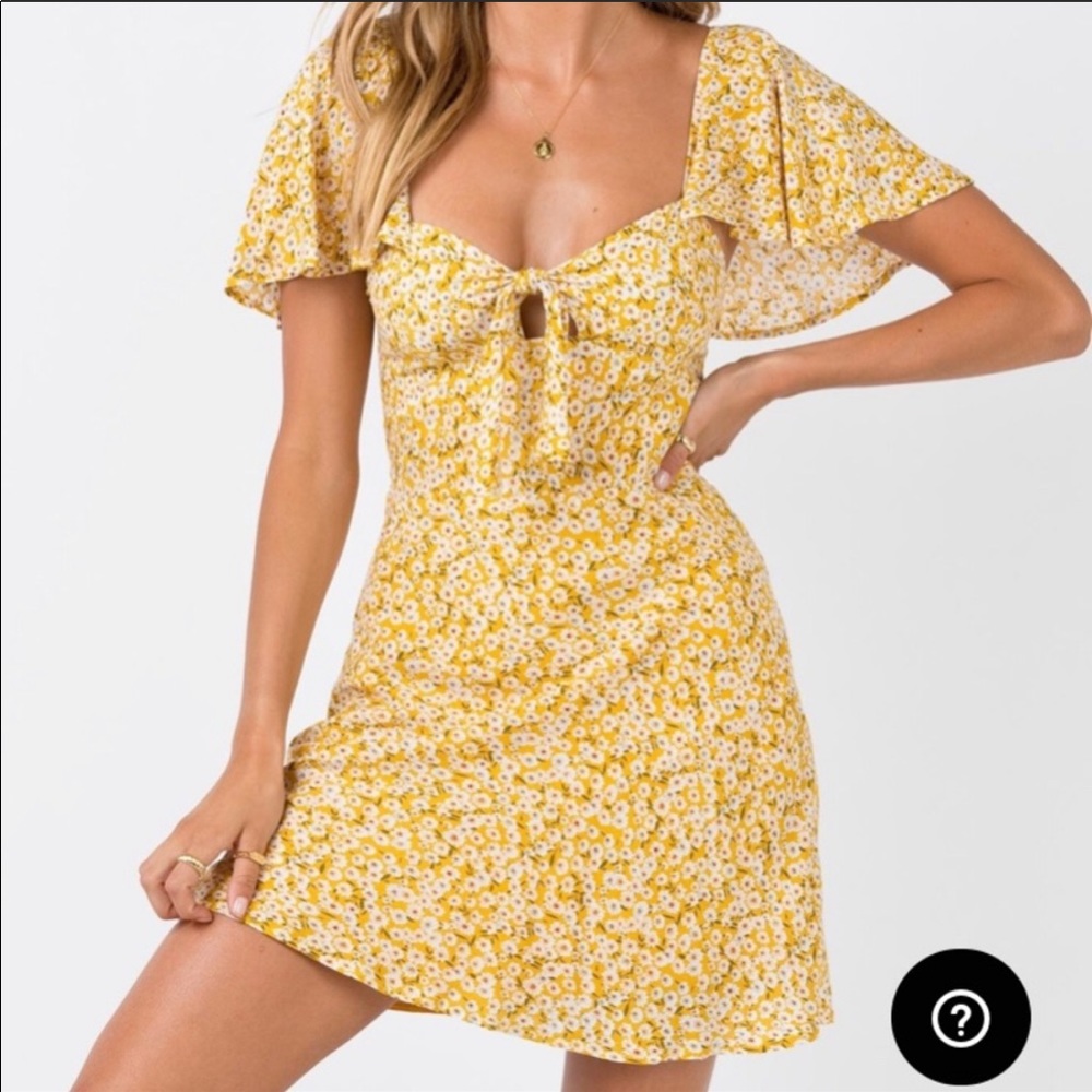 Princess Polly Gold Sundress